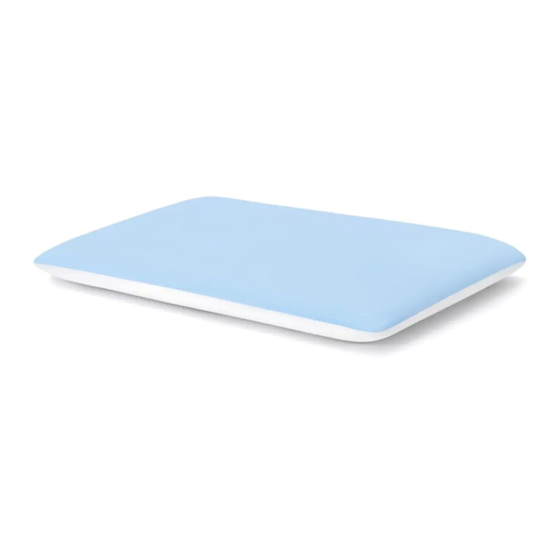 Hyper Slim Memory Foam Pillow for Stomach and Back Sleepers | Low-Profile Neck Comfort | Bed Pillows