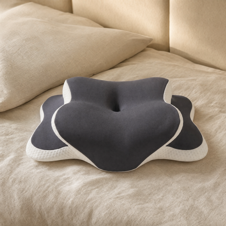 Butterfly Shape Cervical Pillow for Neck Comfort and Desk-Bent Posture | Butterfly Neck Support for Daily Posture | Bed Pillows