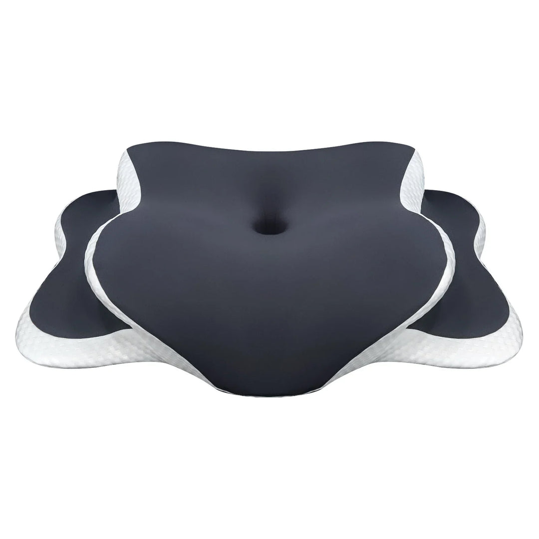 Memory Foam Butterfly Neck Pillow with Two Support Heights | Pick Your Pillow Height | Bed Pillows
