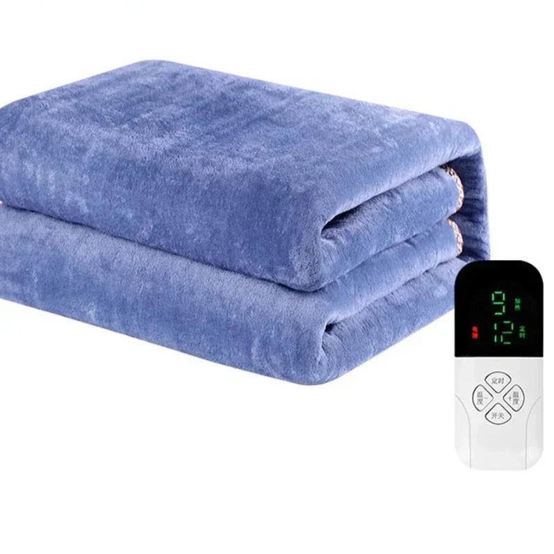 Smart Electric Blanket with Intelligent Thermostat for Mattress | Thermostat-Controlled Bed Warmth | Heated Blankets
