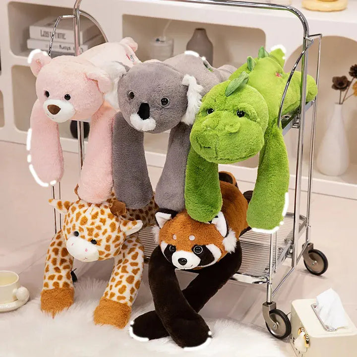 Weighted Stuffed Animal Plush, 30cm, Soft Fur Dinosaur Panda Koala and Sloth | Weighted Plush Friends in 6 Styles | Weighted Plush