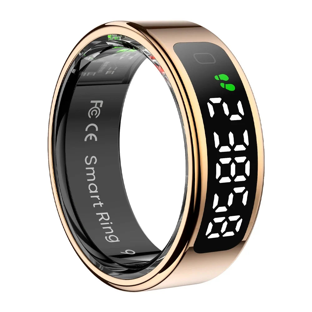 Smart Ring with Built-In Display, Sleep and Activity Tracking | Track Sleep and Activity on Your Finger | Smart Rings