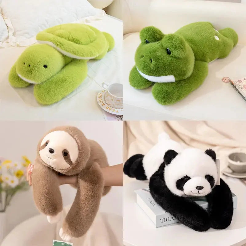 Weighted Stuffed Animal Plush, 30cm, Soft Fur Dinosaur Panda Koala and Sloth | Weighted Plush Friends in 6 Styles | Weighted Plush