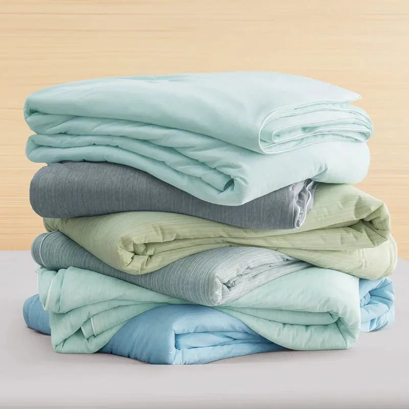 Double-Sided Cooling Summer Blanket for Bed, Lightweight and Cool | Cool-Touch Blanket for Hot Nights | Cooling Blankets