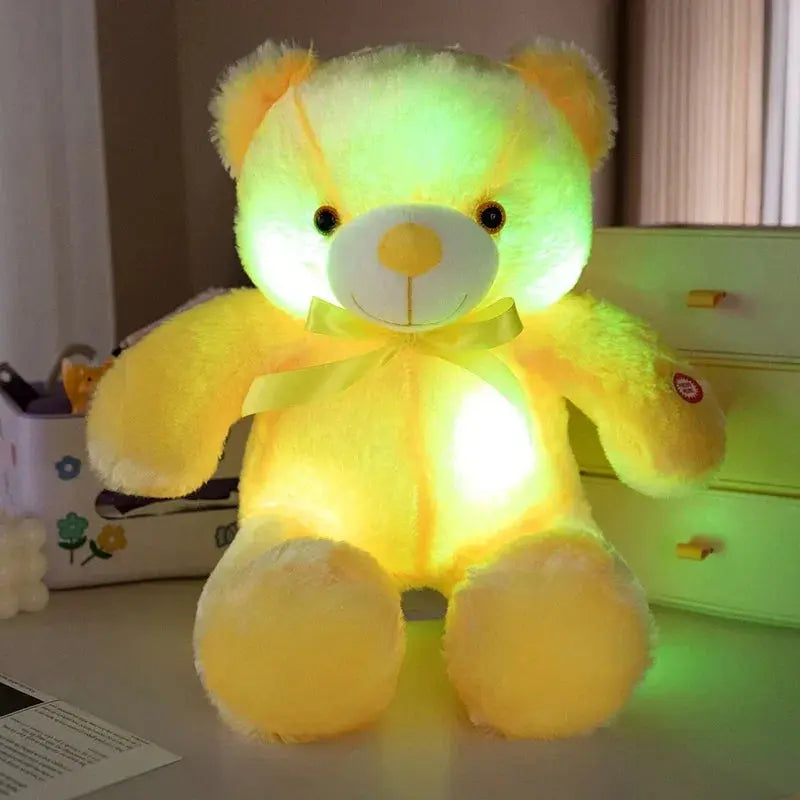 Teddy Bear LED Glowing Plush Toy with Color-Changing Light | Soft Teddy with a Colourful Glow | Plush Toys