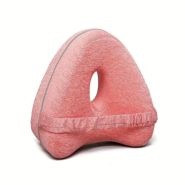 Memory Foam Knee Pillow for Side Sleepers with Elastic Strap | Comfort Between Your Knees at Night | Knee Pillows