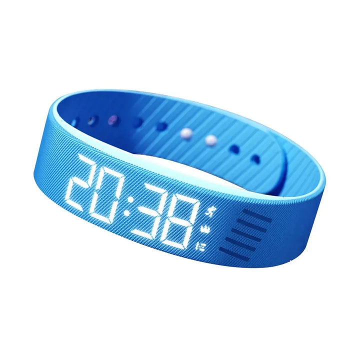 Silent Vibrating Alarm Watch with LED Display, Pedometer and Waterproof Build | Silent Wake-Ups That Do Not Disturb | Alarm Watches