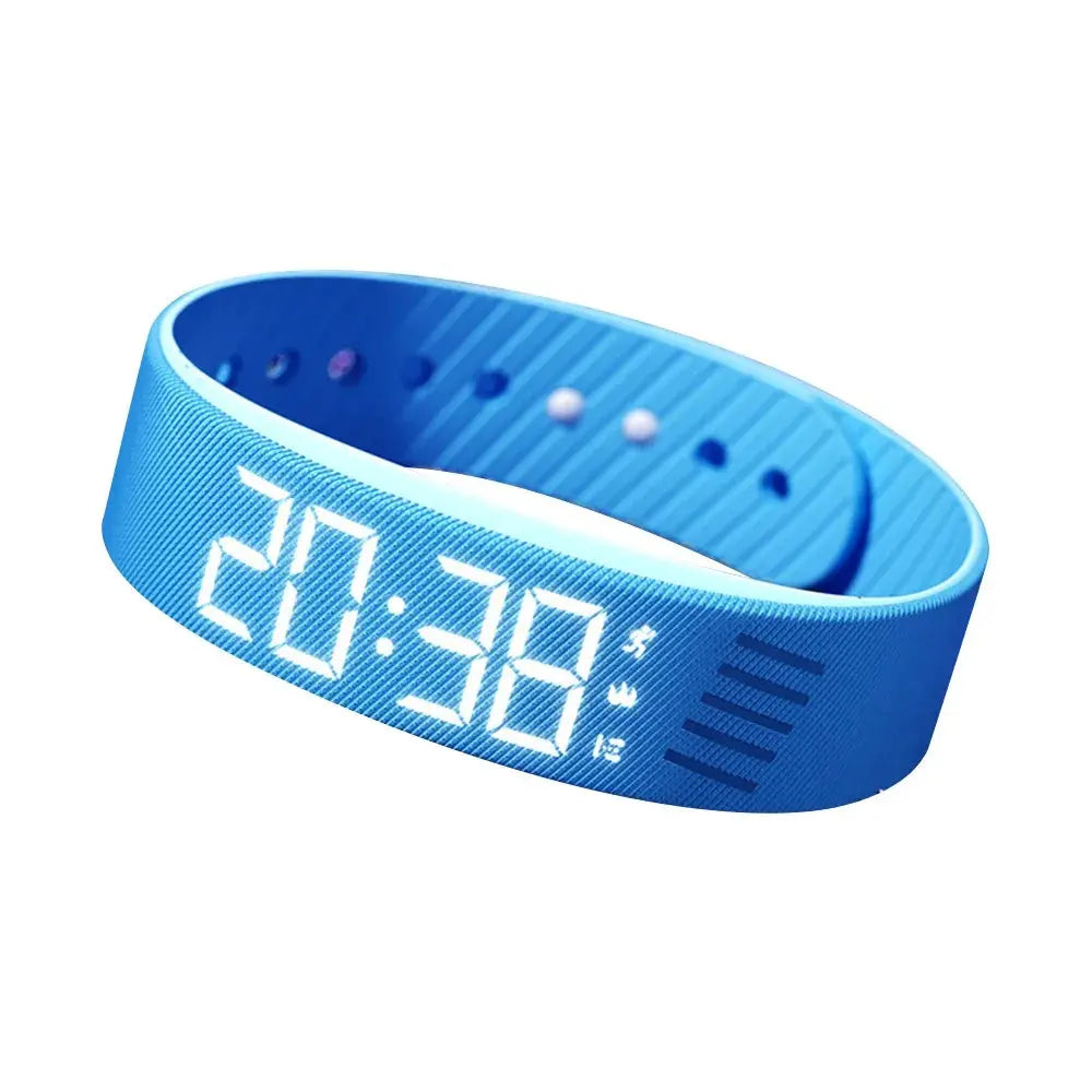Discreet Vibrating Alarm Watch with Pedometer | Silent Wake-Up on Your Wrist | Alarm Watches