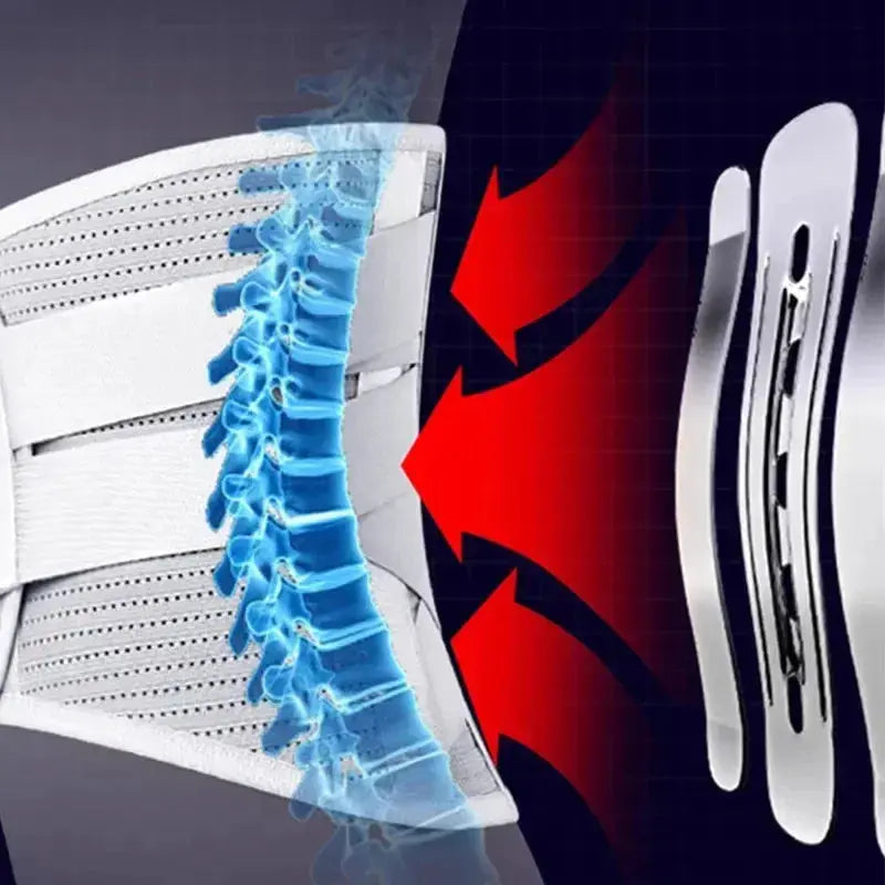 Breathable Mesh Support Belt with Dual Adjustable Straps | Discreet Mesh Support for Daily Wear | Support Belts