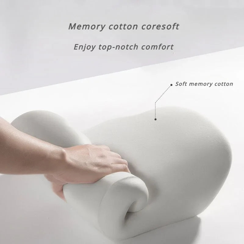 Memory Foam Lumbar Support Pillow for Car Seat and Office Chair | Lower Back Cushion for Any Seat | Lumbar Support Pillows