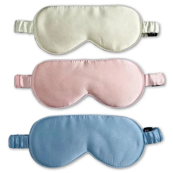 Bamboo Rayon Sleep Mask with Adjustable Strap and Light Blocking Design | Silky Bamboo Blackout Mask | Sleep Masks