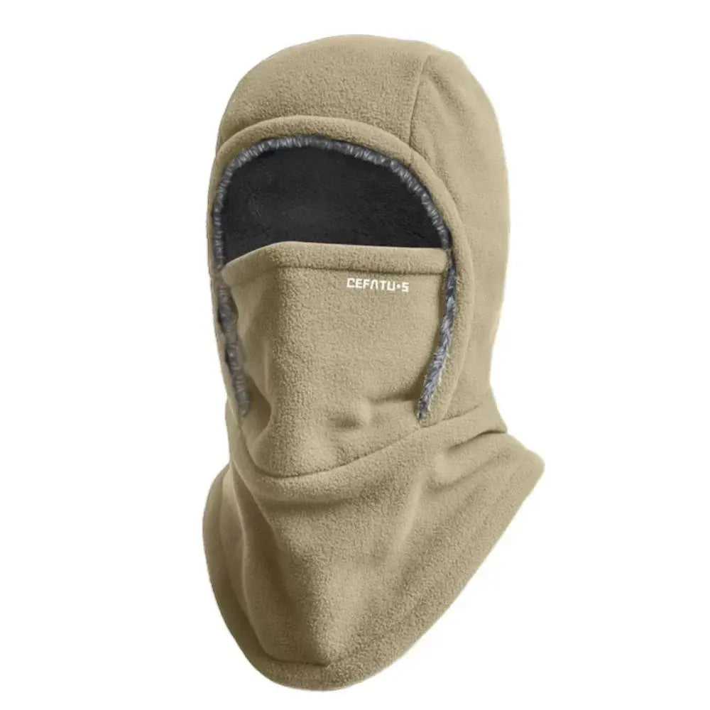 Thickened Fleece Balaclava Cycling Cap with Windproof Hooded Shape | Hood-Style Warmth for Outdoor Winter | Balaclavas