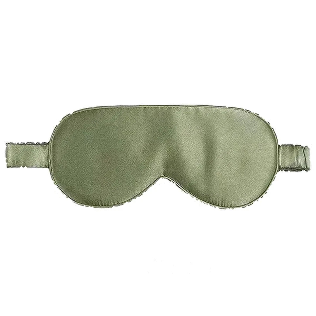 Adjustable Bamboo Silk Sleep Mask with Contoured Light-Blocking Design | Silky Darkness for Deeper Rest | Sleep Masks