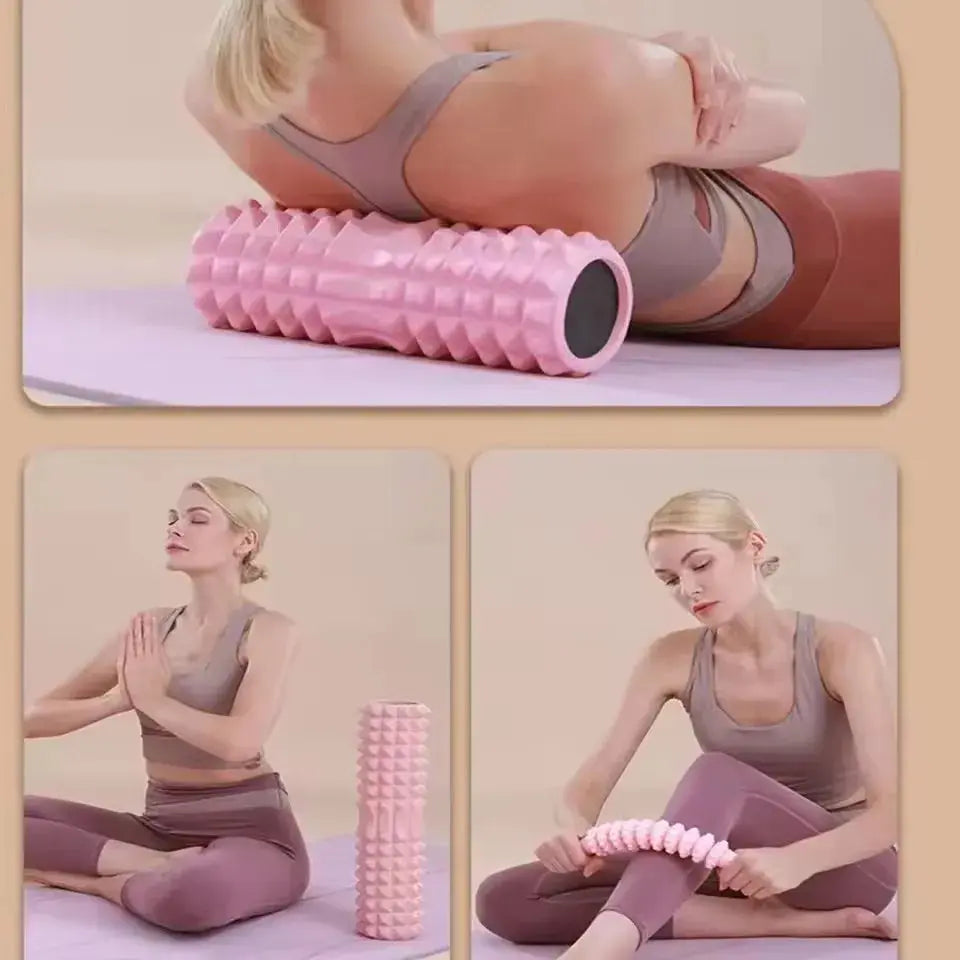 High Density EVA Foam Roller, 30x10cm, for Fitness, Yoga and Pilates | Firm Compact Recovery Roller | Foam Rollers