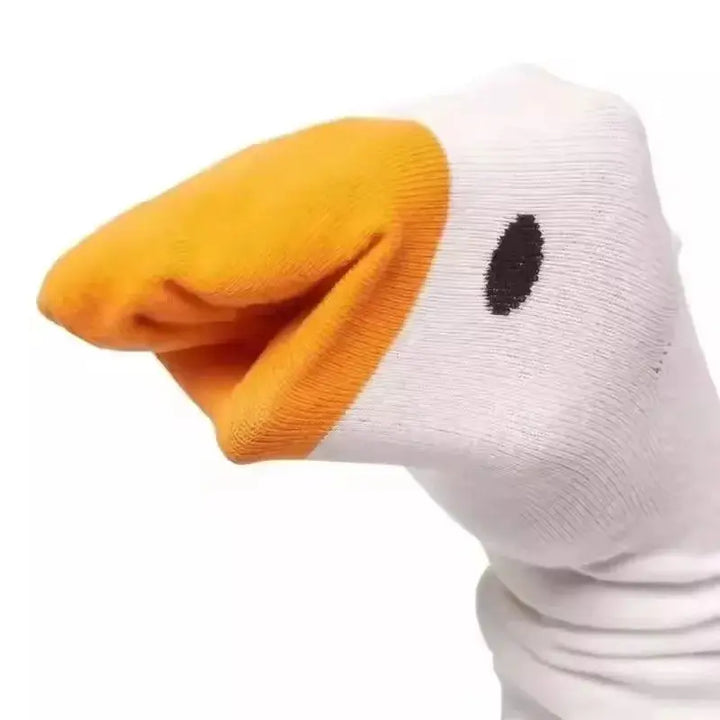 Cute Goose Novelty Socks, Breathable Stretch Fabric, 6 Pairs | Playful Socks for Everyday Wear | Socks