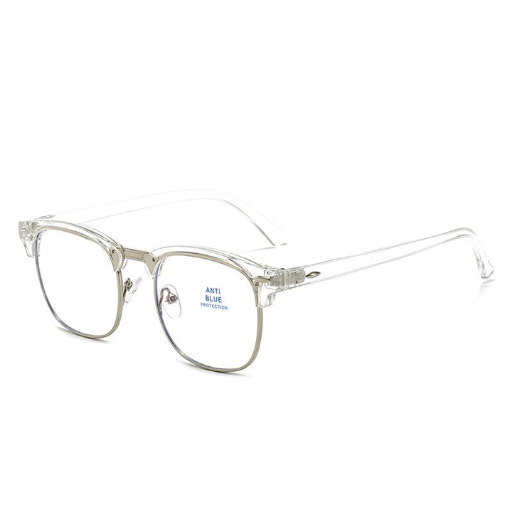 Anti-Glare Blue Light Blocking Glasses with UV Coating, Ultra-Light Frame | Clear-View Screen Glasses, Only 22.7 g | Blue Light Glasses