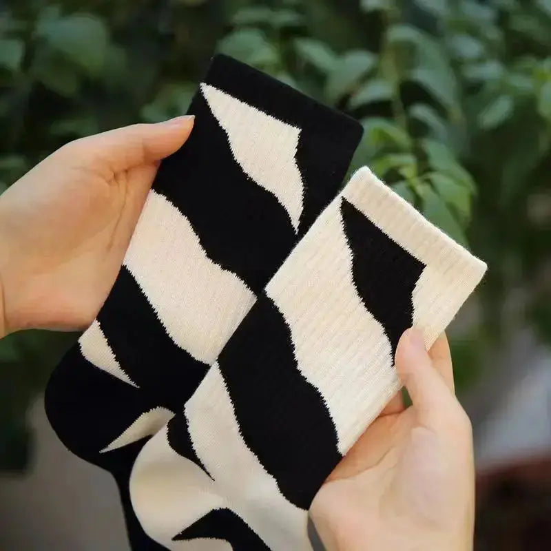 Soft Breathable Cotton Sports Socks for Men and Women, 4 Pairs | Breathable Socks for Active Days | Socks