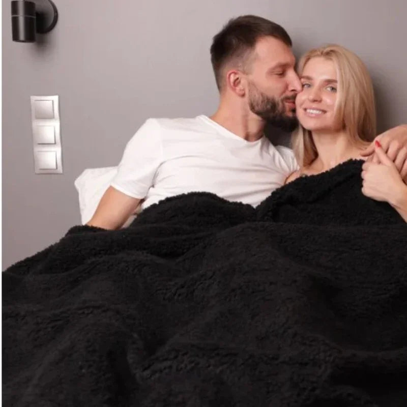 Waterproof Coral Fleece Nylon Blanket for Picnic, Travel and Home | Waterproof Fleece for Picnic and Travel | Throw Blankets