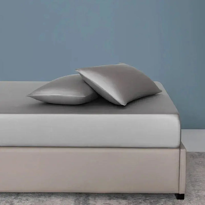 Bamboo Cooling Fitted Sheet in Smooth Twill with Deep Pockets | Cool, Smooth Sleep Surface | Fitted Sheets