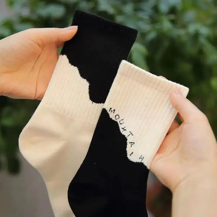 Soft Breathable Cotton Sports Socks for Men and Women, 4 Pairs | Breathable Socks for Active Days | Socks