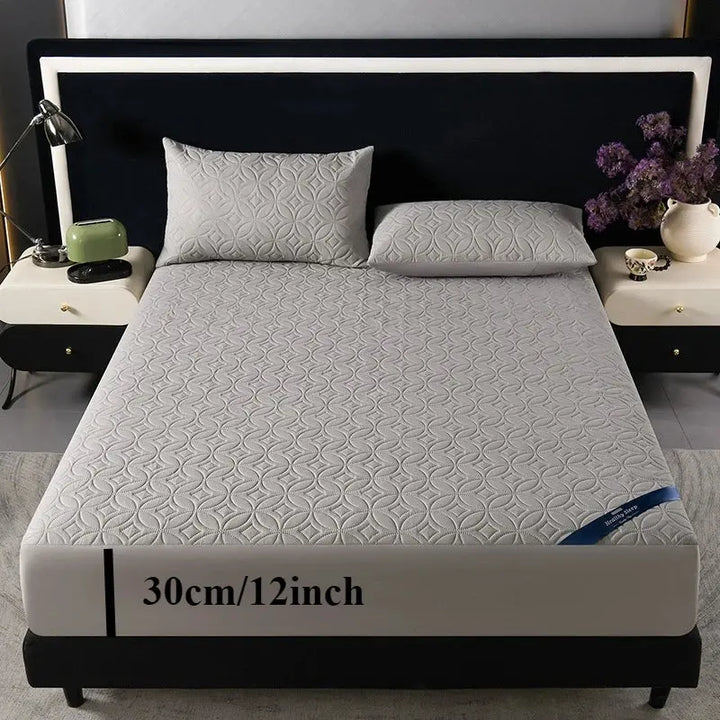 Quilted Waterproof Mattress Protector with Deep Pocket Fit | Breathable Protection for Your Mattress | Mattress Protectors