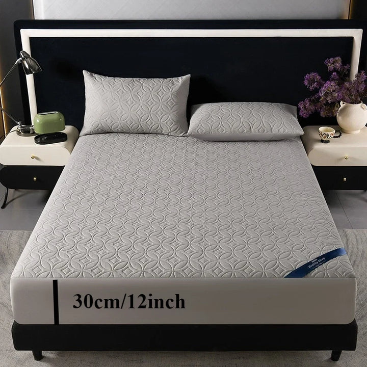 Waterproof Quilted Mattress Protector with 12 Inch Deep Pocket | Quilted Protection for Your Mattress | Mattress Protectors