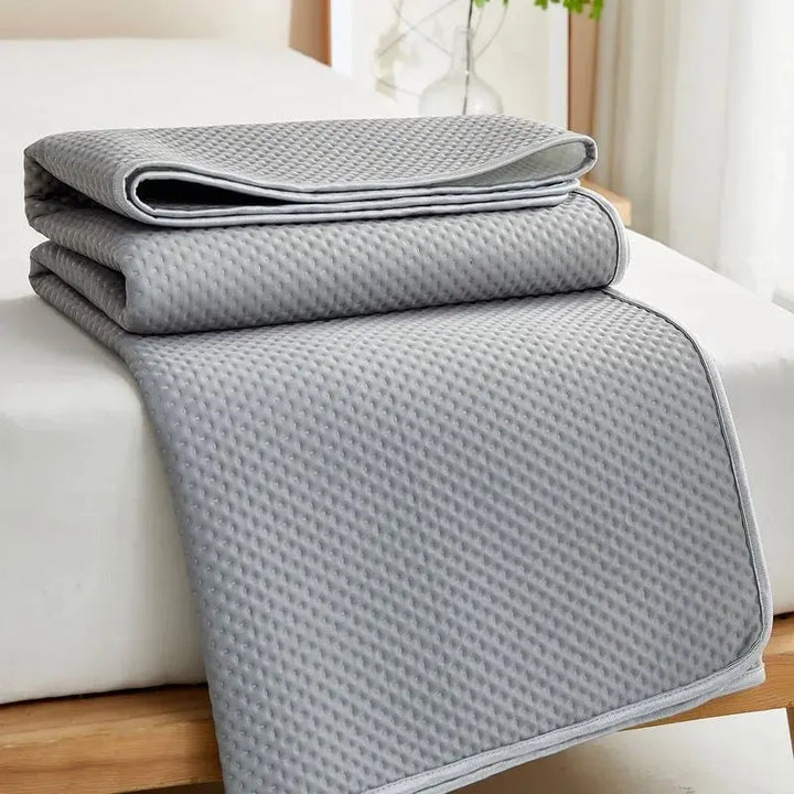 Breathable Ice Silk Cooling Bed Mat, Soft Washable Summer Pad | Ice Silk Mat for Hot Sleepers | Cooling Mats
