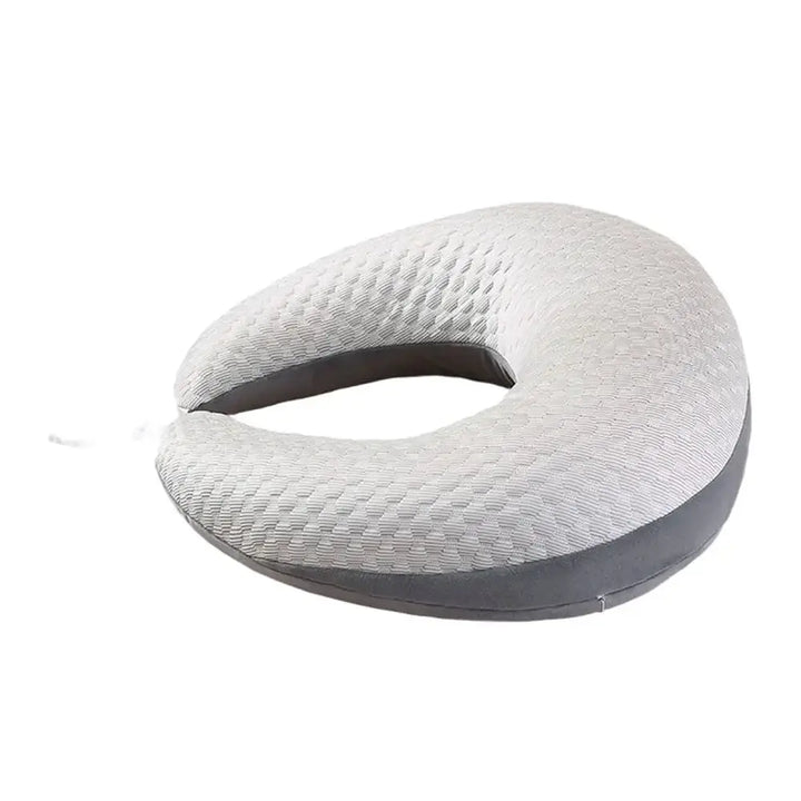 U-Shaped Reading and Crochet Arm Support Pillow for Bed or Sofa | Comfortable Lap Pillow for Hobbies | Lap Pillows
