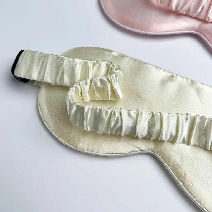 Bamboo Sleep Mask for Travel with Soft Strap in Six Colours | Breathable Bamboo Light Blocker | Sleep Masks