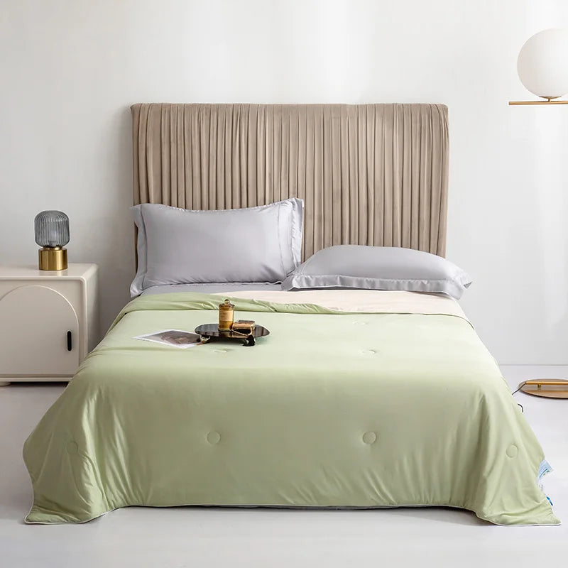 Cooling Comforter for Hot Sleepers, Lightweight and Reversible | Cool Touch for Warm Nights | Comforters