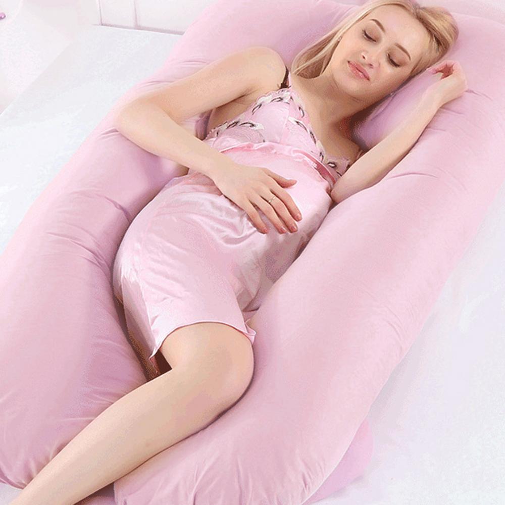U-Shaped Full Body Pillow for Side Sleepers and Pregnancy with Washable Cover | Wrap-Around Body Pillow Support | Body Pillows