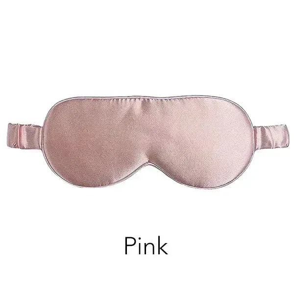 Bamboo Rayon Sleep Mask with Adjustable Strap and Light Blocking Design | Silky Bamboo Blackout Mask | Sleep Masks