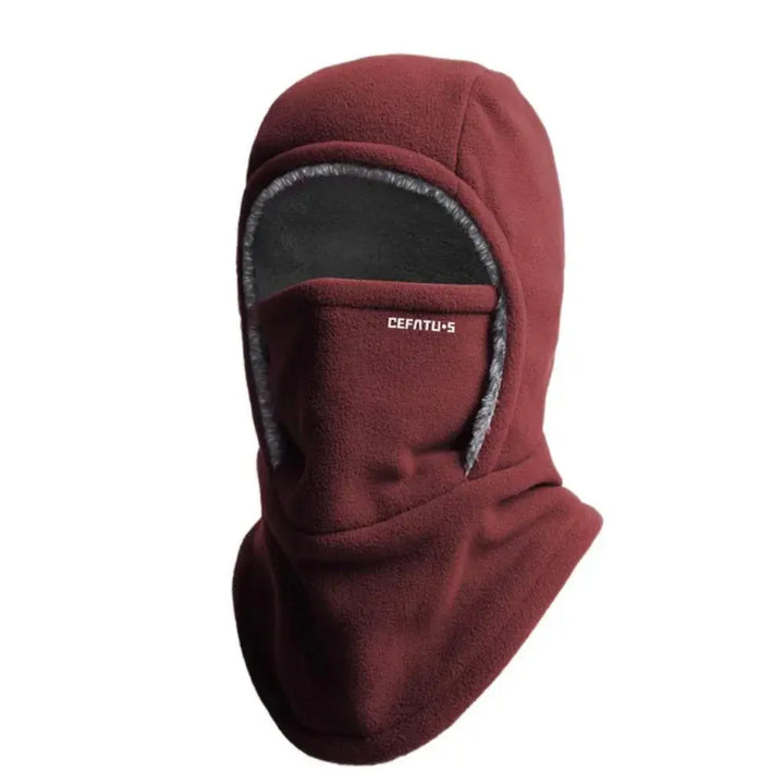 Thickened Fleece Balaclava Cycling Cap with Windproof Hooded Shape | Hood-Style Warmth for Outdoor Winter | Balaclavas