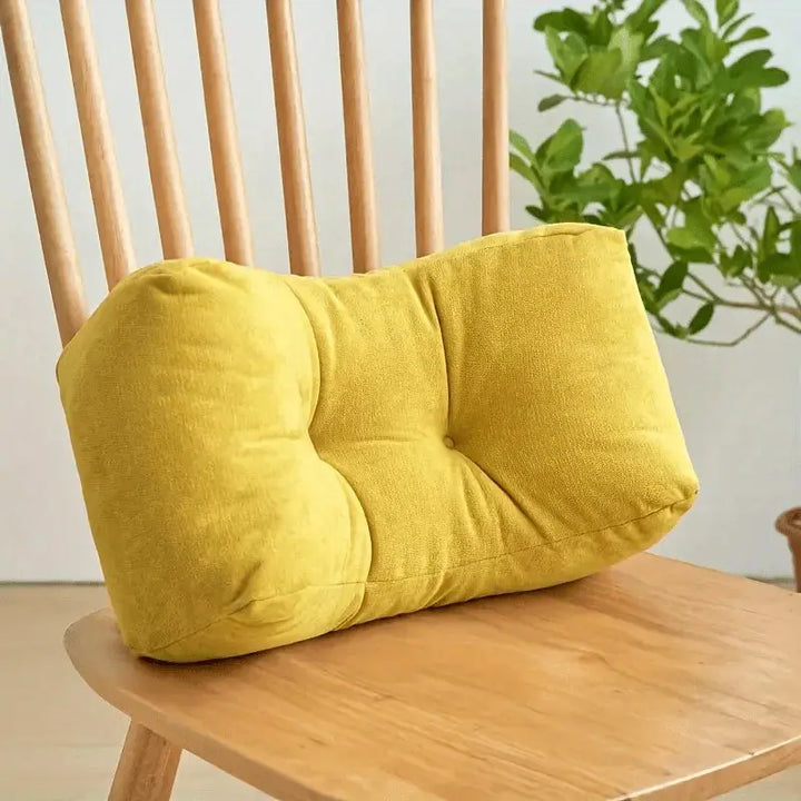 Ergonomic Lumbar Support Back Cushion for Office, Home and Travel | Lower Back Comfort While Seated | Lumbar Pillows