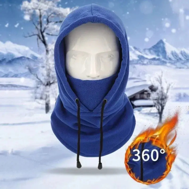 Thick Thermal Fleece Windproof Balaclava Ski Scarf with Adjustable Fit | Stay-Put Fleece Cover for Cold Days | Balaclavas
