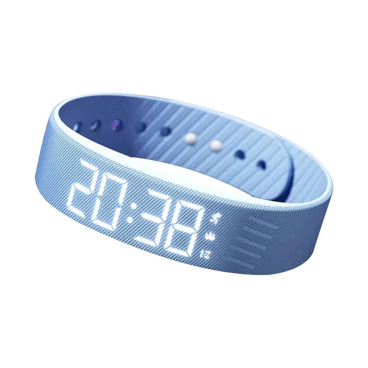 Silent Vibrating Alarm Watch with LED Display, Pedometer and Waterproof Build | Silent Wake-Ups That Do Not Disturb | Alarm Watches