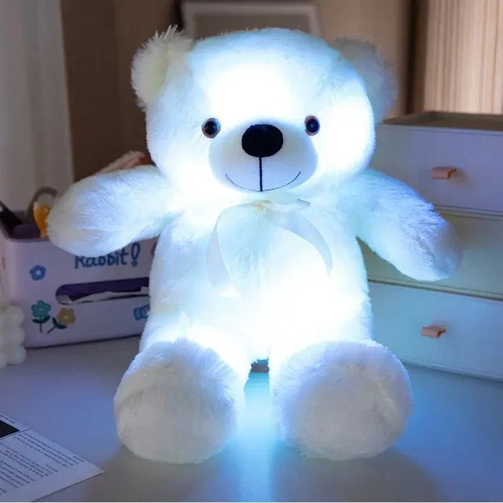 Teddy Bear LED Glowing Plush Toy with Color-Changing Light | Soft Teddy with a Colourful Glow | Plush Toys