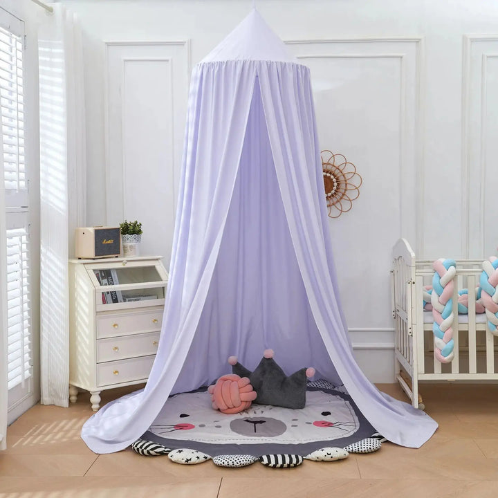 Kids Dome Castle Bed Canopy and Mosquito Net Tent in Breathable Mesh | Castle Dreams and Airy Protection | Bed Canopies