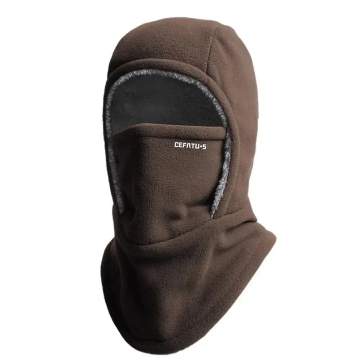 Thickened Fleece Balaclava Cycling Cap with Windproof Hooded Shape | Hood-Style Warmth for Outdoor Winter | Balaclavas