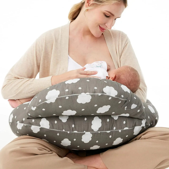 Wide Nursing Support Pillow for Comfortable Feeding Positions | Feeding Comfort for Parent and Baby | Nursing Pillows