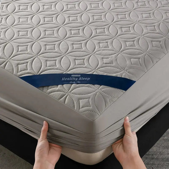 Waterproof Mattress Protector with Deep Pocket Fitted Design | Spill Protection That Stays Put | Mattress Protectors