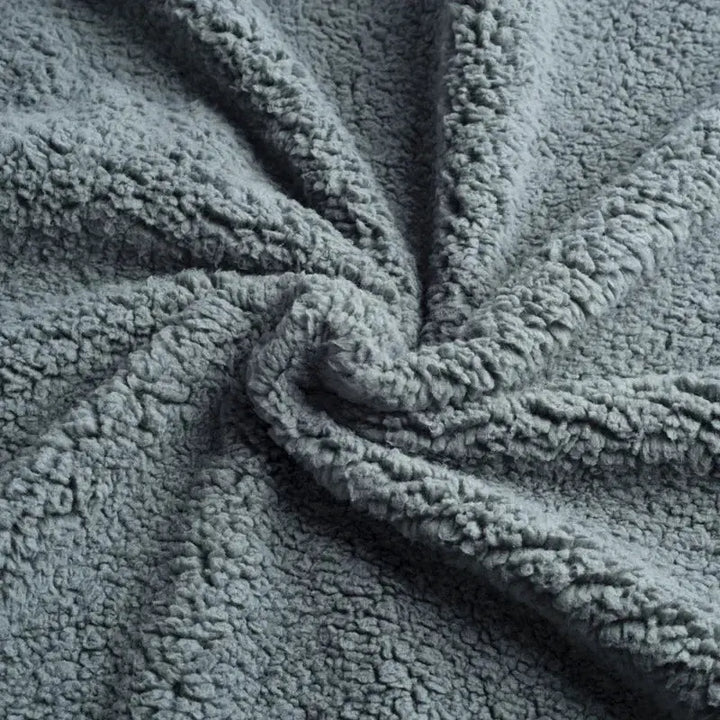 Reversible Sherpa and Flannel Blanket in Three Sizes | Two Soft Sides, Your Choice | Throw Blankets