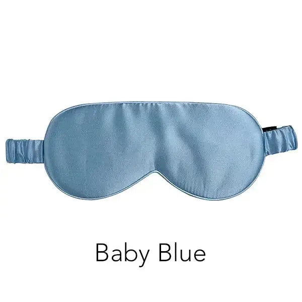 Adjustable Bamboo Silk Sleep Mask with Contoured Light-Blocking Design | Silky Darkness for Deeper Rest | Sleep Masks