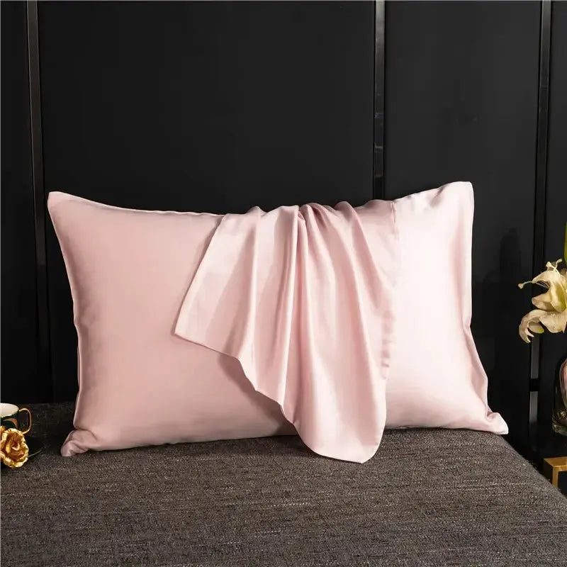 Smooth Natural Mulberry Silk Pillowcase for Hair and Skin | Silky Feel for Gentle Nights | Pillowcases