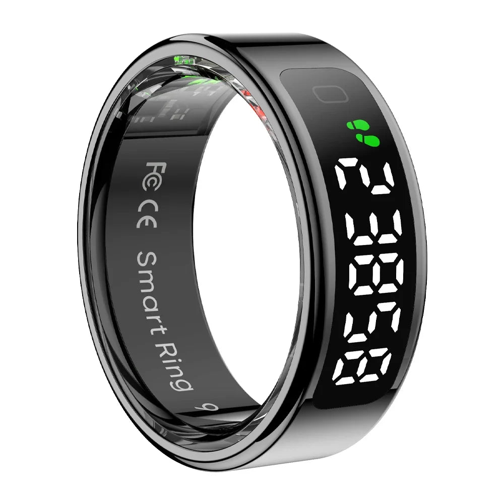 Smart Ring with Built-In Display, Sleep and Activity Tracking | Track Sleep and Activity on Your Finger | Smart Rings
