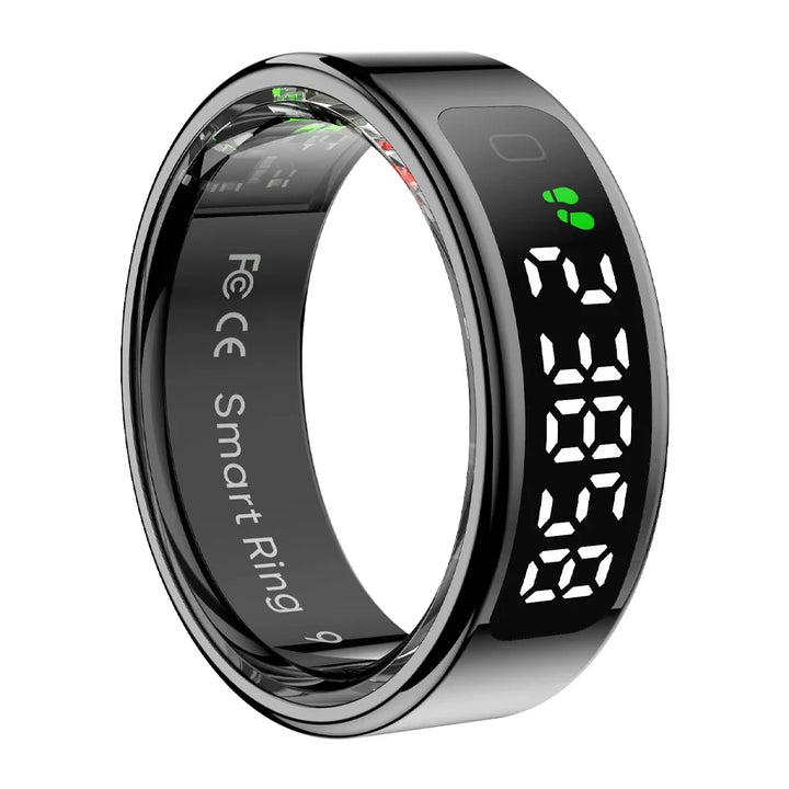 Smart Ring with Built-In Display, Sleep and Activity Tracking | Track Sleep and Activity on Your Finger | Smart Rings