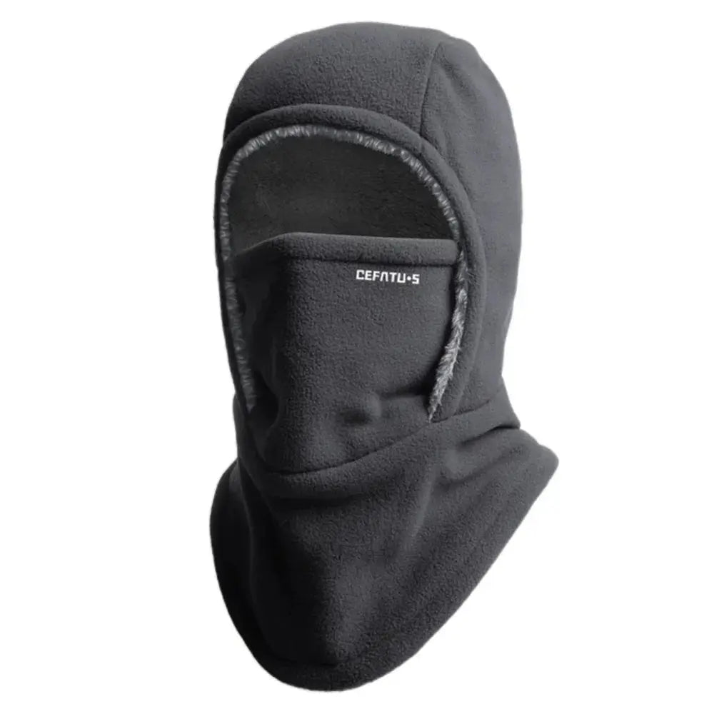 Thickened Fleece Balaclava Cycling Cap with Windproof Hooded Shape | Hood-Style Warmth for Outdoor Winter | Balaclavas