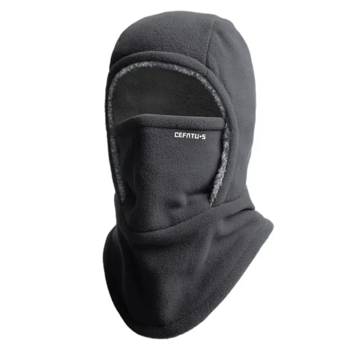 Thickened Fleece Balaclava Cycling Cap with Windproof Hooded Shape | Hood-Style Warmth for Outdoor Winter | Balaclavas