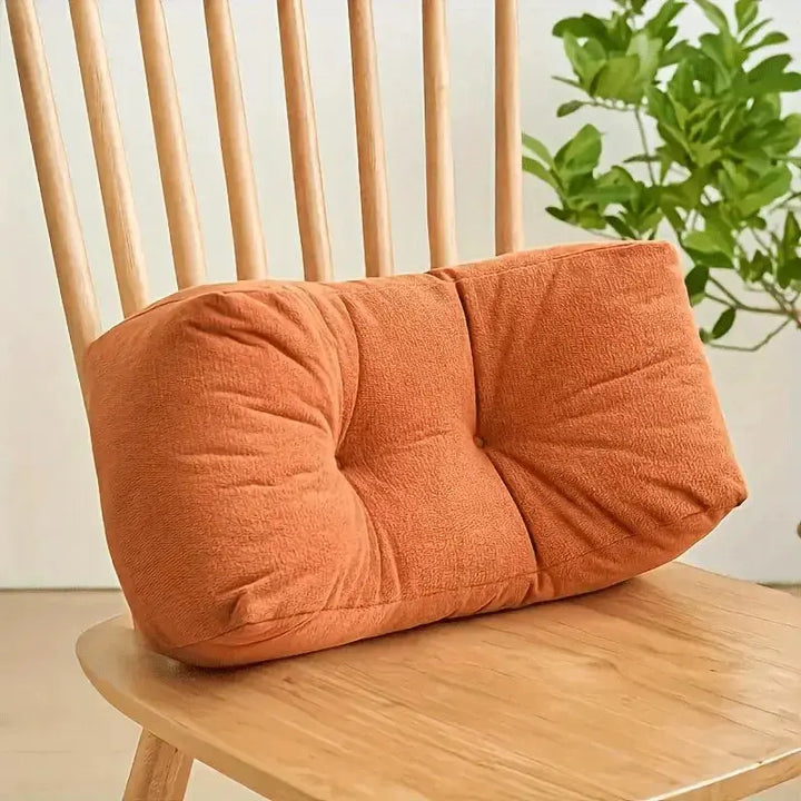 Posture Support Lumbar Cushion for Office Chairs and Car Seats | Contoured Lower Back Cushion | Lumbar Pillows