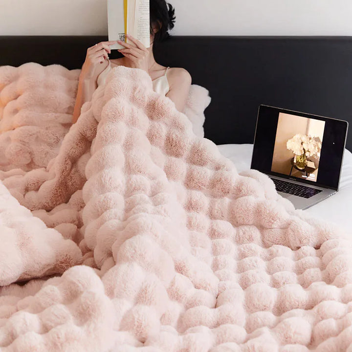 Soft Warm Premium Winter Throw Blanket for Couch, Chair and Bed | Premium Throw for Winter Evenings | Throw Blankets